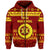 Tonga High School Christmas Zip Hoodie Simple Style LT8 - Polynesian Pride