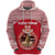 Custom Kolisi Tonga Hoodie Mate Maa Tonga Simple Version Lion Ashburton, Custom Text and Number - Polynesian Pride