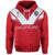 Tonga Rugby Hoodie World Cup Home Style LT8 Pullover Hoodie Red - Polynesian Pride