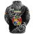 Mate Maa Tonga Rugby Zip Hoodie Polynesian Unique Vibes Black - Polynesian Pride