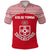 Custom Kolisi Tonga Polo Shirt Mate Maa Tonga Simple Version NO.1, Custom Text and Number - Polynesian Pride