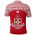 Custom Kolisi Tonga Polo Shirt Mate Maa Tonga Simple Version Lion Ashburton, Custom Text and Number - Polynesian Pride