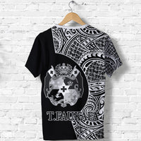 Tonga Coat of Arms T Shirt Fish Hook Faukafa LT8 - Polynesian Pride