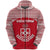 Custom Kolisi Tonga Zip Hoodie Mate Maa Tonga Simple Version NO.1, Custom Text and Number - Polynesian Pride