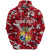 Custom Kolisi Tonga Zip Hoodie Mate Maa Tonga Camouflage Vibes Coat of Arms - Polynesian Pride