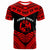 Tonga Custom T Shirt Tribal Pattern Cool Style Red Color Unisex Red - Polynesian Pride