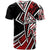 TongaT Shirt Tribal Flower Special Pattern Red Color - Polynesian Pride