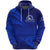 Custom Kolisi Ko Tupou College Tonga Hoodie Unique Version Full Blue - Polynesian Pride