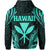 Polynesian Turtle Kanaka Maoli Hawaii Hoodie Turquoise - Polynesian Pride