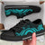 Marshall Islands Low Top Canvas Shoes - Turquoise Tentacle Turtle Crest - Polynesian Pride