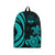 Marshall Islands Backpack - Turquoise Tentacle Turtle Crest Turquoise - Polynesian Pride