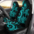 Federated States of Micronesia Car Seat Covers - Turquoise Tentacle Turtle Universal Fit Turquoise - Polynesian Pride