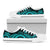 Kosrae Low Top Canvas Shoes - Turquoise Tentacle Turtle - Polynesian Pride