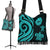 Tahiti Boho Handbag - Turquoise Tentacle Turtle - Polynesian Pride