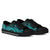 Niue Low Top Canvas Shoes - Turquoise Tentacle Turtle - Polynesian Pride