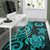 Pohnpei Area Rug - Turquosie Tentacle Turtle - Polynesian Pride