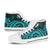 Niue High Top Shoes - Turquoise Tentacle Turtle - Polynesian Pride