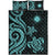 Marshall Islands Quilt Bed Set - Turquoise Tentacle Turtle - Polynesian Pride