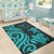 Chuuk Area Rug - Turquoise Tentacle Turtle - Polynesian Pride