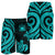 Samoa Men's Short - Turquoise Tentacle Turtle - Polynesian Pride