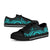 Chuuk Low Top Canvas Shoes - Turquoise Tentacle Turtle - Polynesian Pride