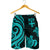 Fiji Men's Short - Turquoise Tentacle Turtle - Polynesian Pride