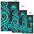 Federated States of Micronesia Area Rug - Turquoise Tentacle Turtle - Polynesian Pride