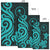 Chuuk Area Rug - Turquoise Tentacle Turtle - Polynesian Pride