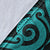 Tuvalu Premium Blanket - Turquoise Tentacle Turtle - Polynesian Pride