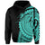 Hawaii Polynesian Hoodie In My Heart Ryan Style Turquoise - Polynesian Pride