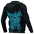 New Zealand Maori Zip up Hoodie, Wairua Tattoo Turtle Zipper Hoodie Blue - Polynesian Pride