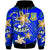 Tuvalu Zip Hoodie Spring Style Unisex Blue - Polynesian Pride