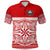 Tonga Umuman Builds Polo Shirt Special Version Red LT8 - Polynesian Pride