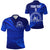 Custom Kolisi Ko Tupou College Tonga Polo Shirt Unique Version Full Blue, Custom Text and Number Unisex Blue - Polynesian Pride