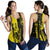 Hawaii King Polynesian Women's Racerback Tank - Lawla Style Yellow - AH Yellow - Polynesian Pride