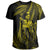 Hawaii King Polynesian T Shirt Durk Style Yellow - Polynesian Pride