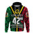 (Yalewa Ni Tatasiga) Vanuatu 42nd Independence Anniversary Hoodie LT4 Unisex Black - Polynesian Pride