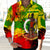 Vanuatu Independence Day Grunge Long Sleeve Button Shirt LT10 - Polynesian Pride