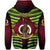 Custom Vanuatu Special Independence Anniversary Zip Hoodie Creative Style Gradient Red LT8 - Polynesian Pride