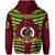 Custom Vanuatu Special Independence Anniversary Hoodie Creative Style Red LT8 - Polynesian Pride