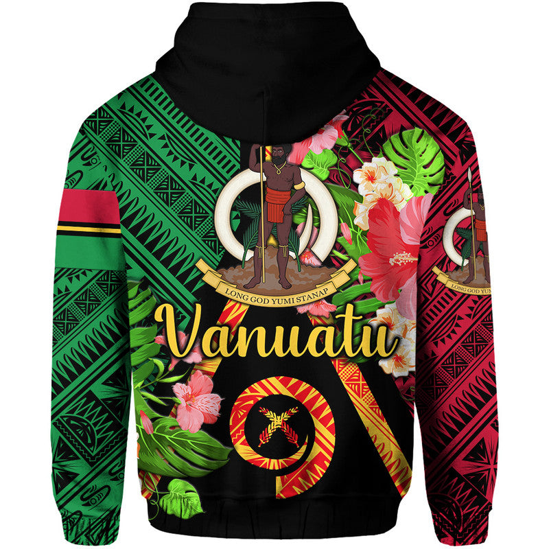 Vanuatu Hoodie Independence Be Proud Vanuatu Flag LT8 - Polynesian Pride