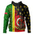 Vanuatu Flag Pattern Style Zip Hoodie LT10 - Polynesian Pride