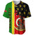 Vanuatu Flag Pattern Style Baseball Jersey LT10 - Polynesian Pride