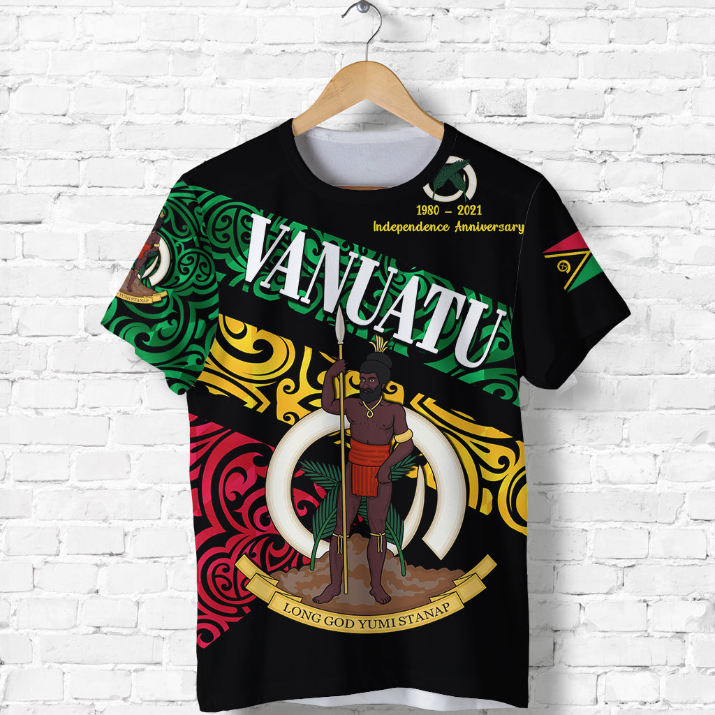 Vanuatu T Shirt Special Independence Anniversary Sporty Style LT8 - Polynesian Pride