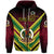 Custom Vanuatu Special Independence Anniversary Zip Hoodie Creative Style Gradient Red LT8 - Polynesian Pride