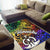 Vanuatu Area Rug - Rainbow Polynesian Pattern - Polynesian Pride