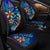 Vanuatu Custom Personalised Car Seat Covers - Vintage Tribal Mountain - Polynesian Pride