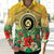 Vanuatu Polynesian Hibiscus Long Sleeve Button Shirt LT10 - Polynesian Pride