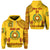 (VAVAU LAHI) Tonga Vavau High School Hoodie Simple Style Yellow LT8 Unisex Yellow - Polynesian Pride