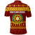 Vavau High School Christmas Polo Shirt Simple Style Maroon LT8 - Polynesian Pride